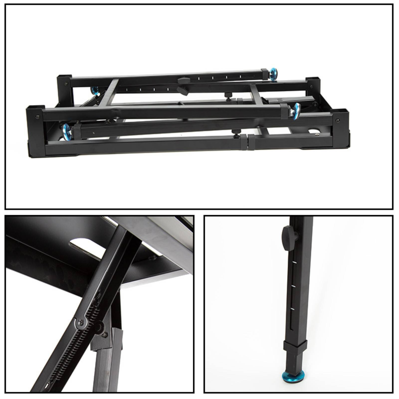 Music Stand Folding - Dudukan Keyboard Lipat Portabel, Dudukan Keyboard