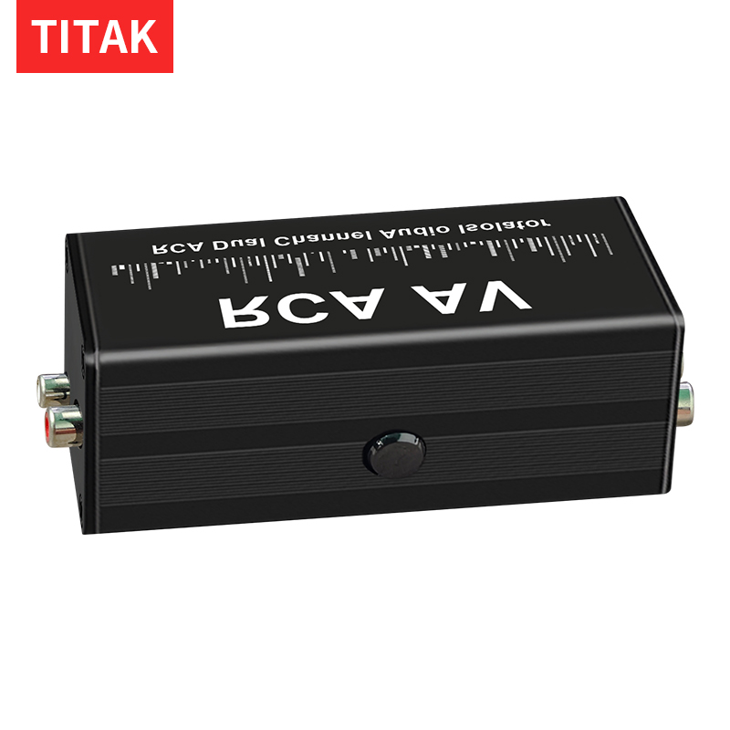 Audio Music Isolator - Penghilang Hum Profesional Portabel 3.5mm Aux
