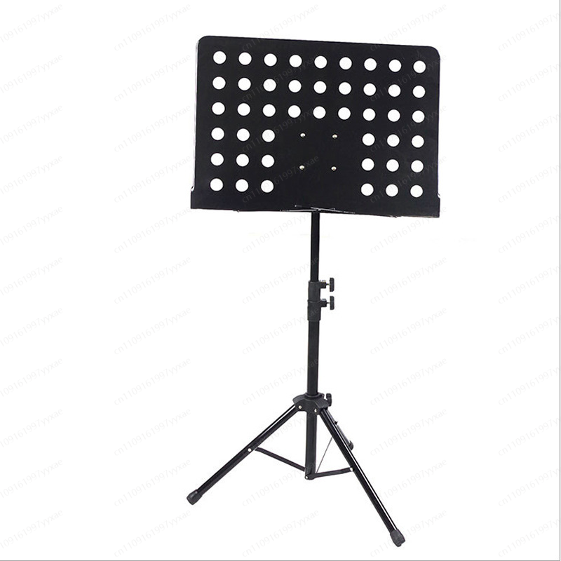 Music Stand Folding - Stand Musik Profesional Besar, Lipat, Kokoh,