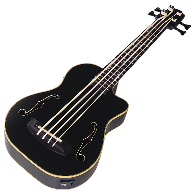 Ukulele Beginner Kit - Ukulele Bass Double F Hole 30