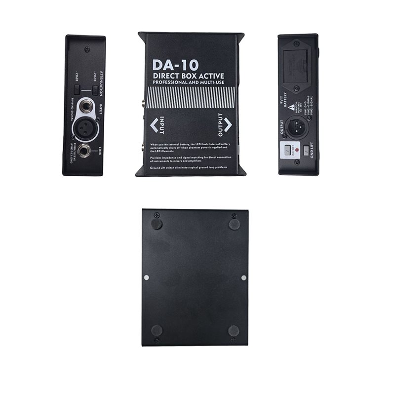 AU61-Da-10 Active DIBOX Impeda - Audio Music Isolator ulasan dan harga
