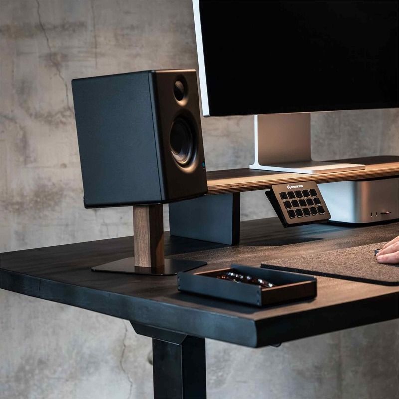 Tempat Penyimpanan Speaker Des - Music Stand Folding ulasan dan harga