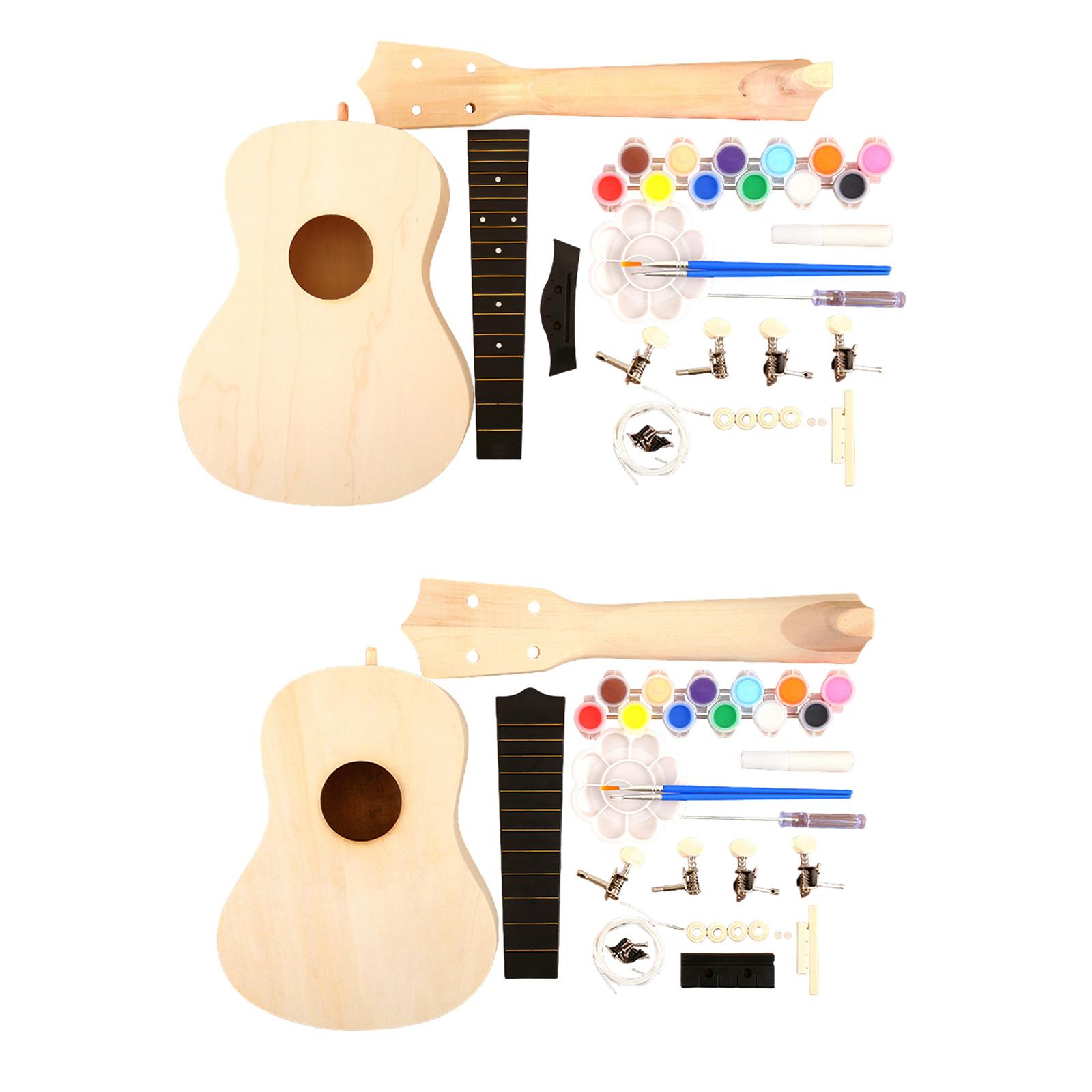 Kit Ukulele DIY Kerajinan Tang - Ukulele Beginner Kit ulasan dan harga