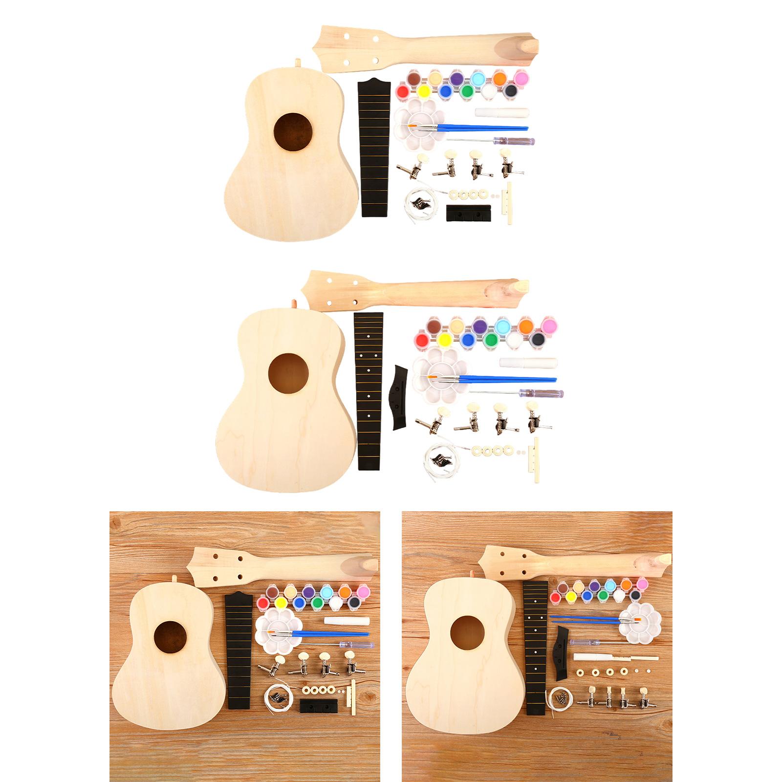 Kit Ukulele DIY Kerajinan Tang - Ukulele Beginner Kit ulasan dan harga