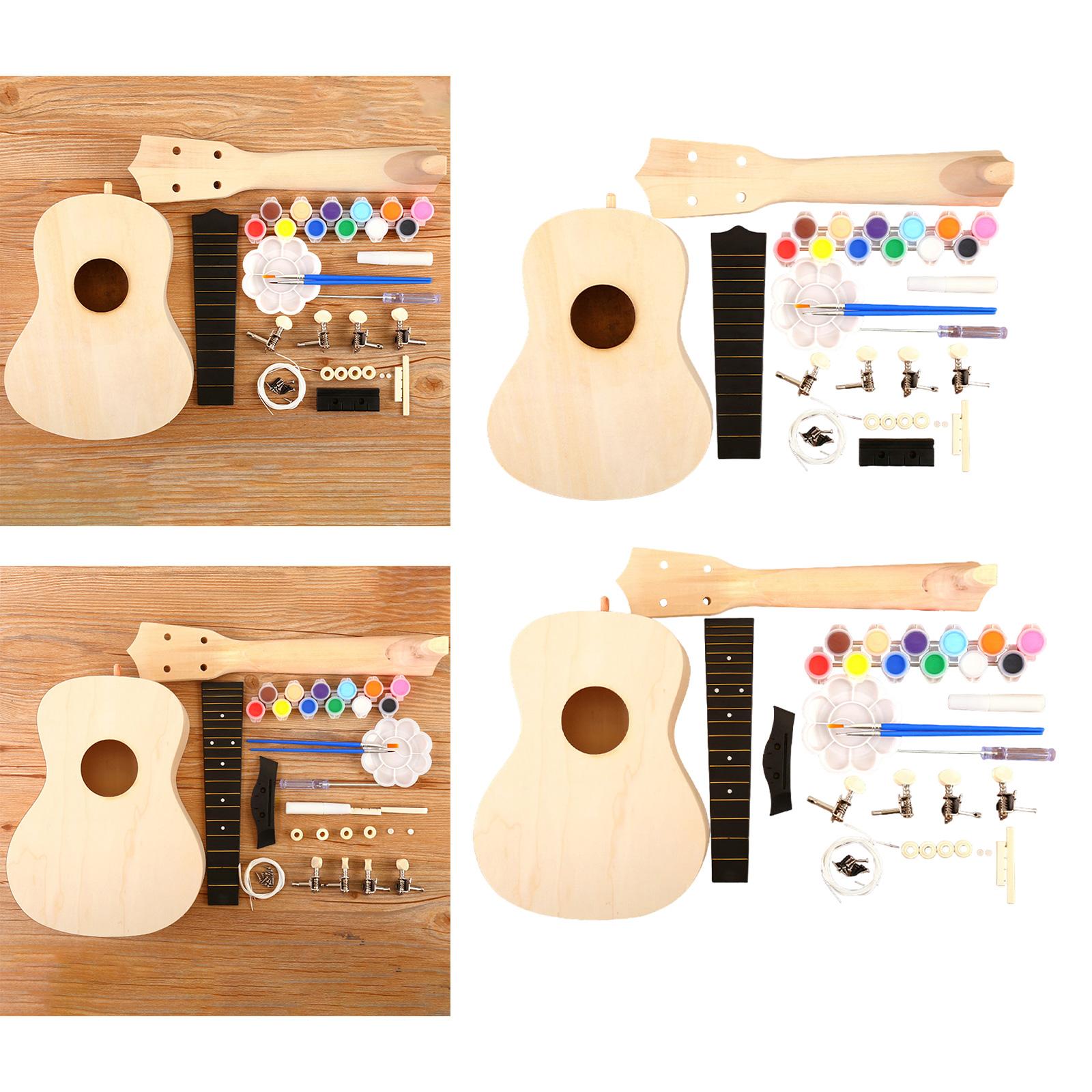 Kit Ukulele DIY Kerajinan Tang - Ukulele Beginner Kit ulasan dan harga
