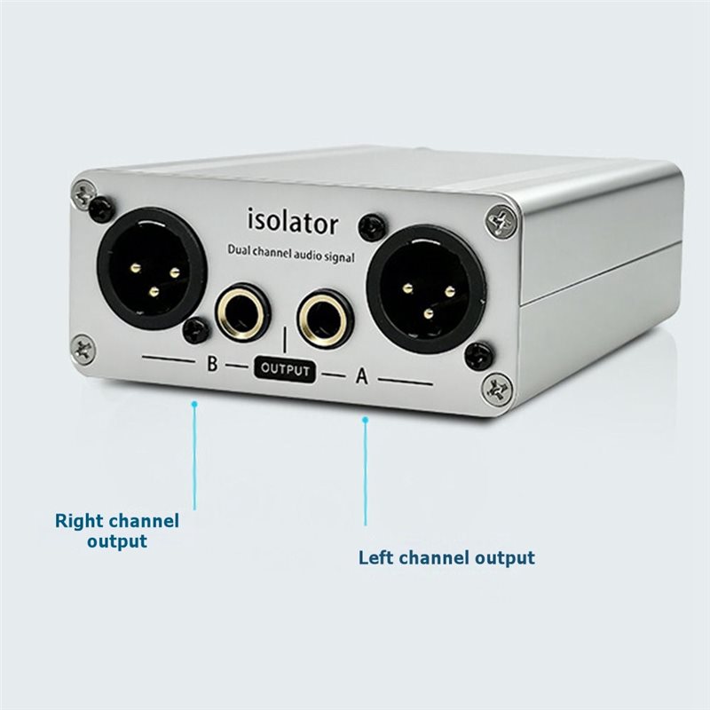 Isolator Audio CJSD-XLR, Filte - Audio Music Isolator ulasan dan harga