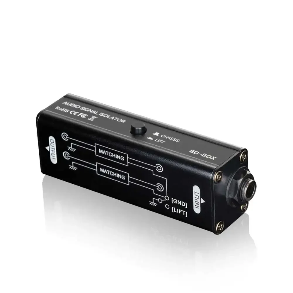 Isolator Loop Tanah AUX 6.35MM - Audio Music Isolator ulasan dan harga