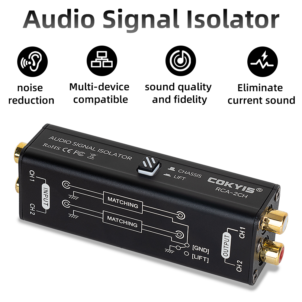 Isolator Sinyal Audio Eliminat - Audio Music Isolator ulasan dan harga