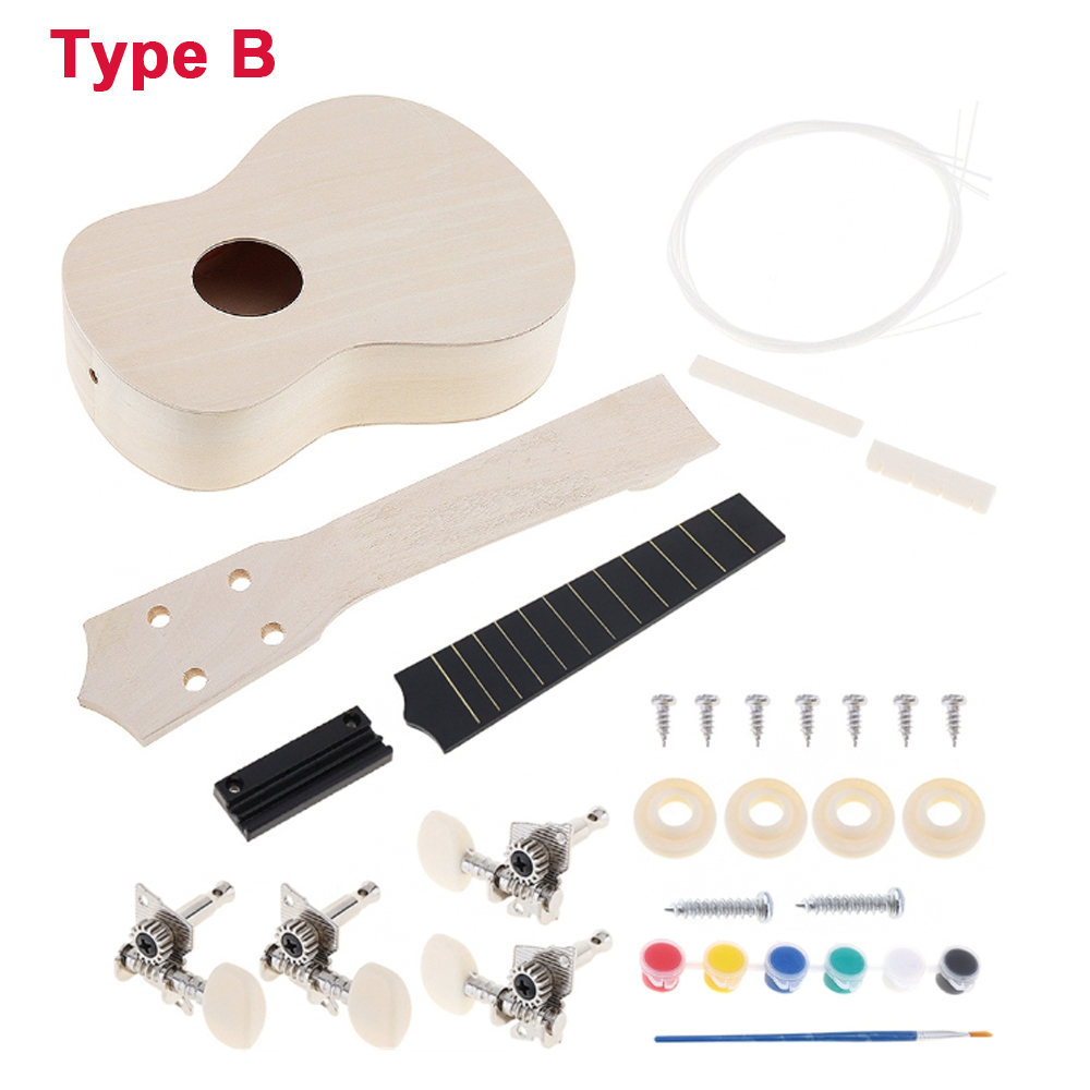 DIY Ukulele 21 Inch Kit Rusa S - Ukulele Beginner Kit ulasan dan harga